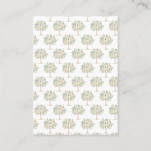 Schattige Boerderij Schuur Baby shower Boeken voor Informatiekaartje (Achterkant)