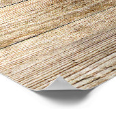 schattige boerderij van kippen poster (Hoek)