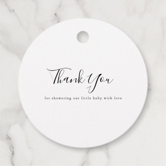 Schattige Boerderijdieren Baby shower Dank u Bedankjes Labels (Achterkant)