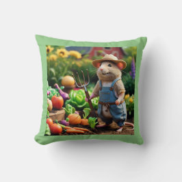 Schattige boerenmuis in het Sierkussen