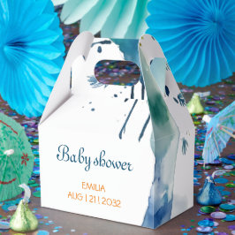 Schattige BOHO Baby shower Custom Bedankdoosjes
