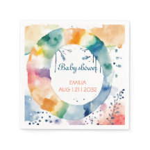 Schattige BOHO Baby shower Custom