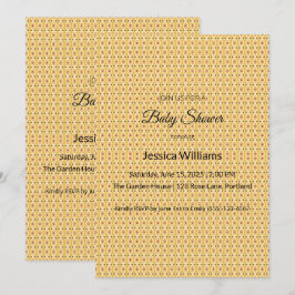 Schattige Boho Baby shower Genderneutraal, Advieskaart