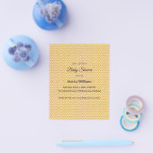 Schattige Boho Baby shower Genderneutraal, Flyer (Enkel)