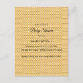 Schattige Boho Baby shower Genderneutraal, Informatiekaartje (Voorkant)