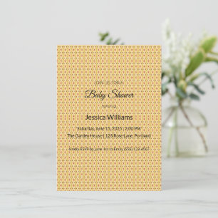 Schattige Boho Baby shower Genderneutraal, Kaart