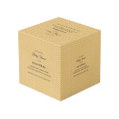 Schattige Boho Baby shower Genderneutraal, Kubus (Achter hoekig)