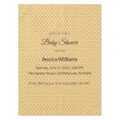 Schattige Boho Baby shower Genderneutraal, Tafelkleed (Voorkant)