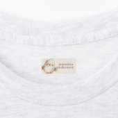 Schattige Boho Dieren Meisje Kinderen Waterdichte Labels (Aangebracht)