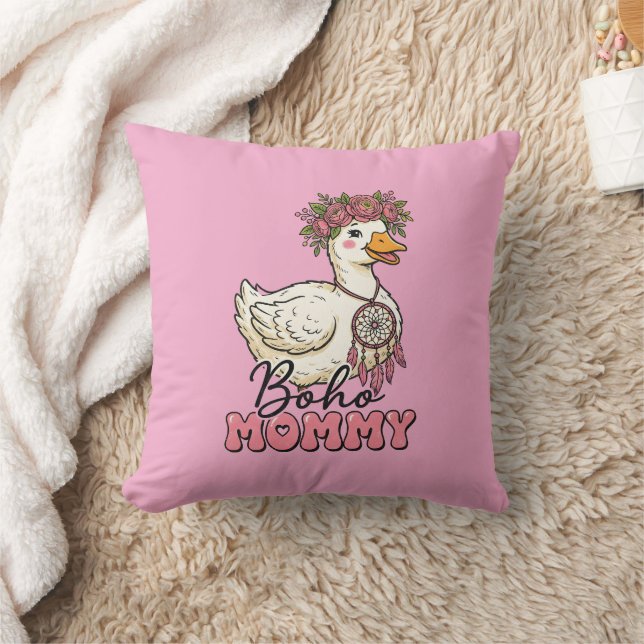Schattige Boho gans Moeders Kussen (Deken)