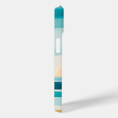 Schattige Boho Gold Abstract strandlandschap met n Case-Mate iPhone Case (Achterkant / Rechts)