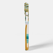 Schattige Boho Gold Abstract strandlandschap met n Case-Mate iPhone Case (Achterkant / Links)