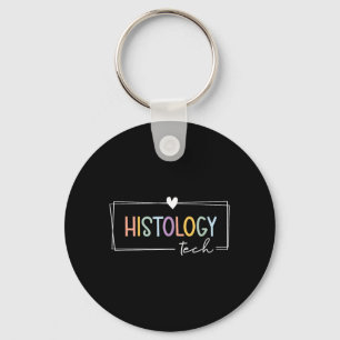 Schattige Boho Histologie Tech Medisch Lab Medewer Sleutelhanger