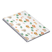Schattige Boho Jungle Dieren Notitieboek (Rechterzijde)