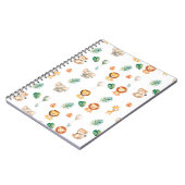 Schattige Boho Jungle Dieren Notitieboek (Linkerzijde)