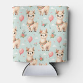 Schattige Boho Lama Blikjeskoeler (Voorkant)