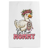 Schattige Boho Mammy woordkunst Moederdag Medium Cadeauzakje (Achterkant)