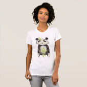Schattige Boho Panda T-shirt (Voorkant volledig)