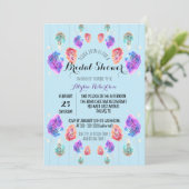 Schattige Boho Pastel Waterverf Foliage Vrijgezell Kaart (Staand voorkant)