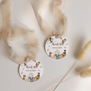 Schattige Boho Safari Dieren Baby Shower Bedankt Bedankjes Labels