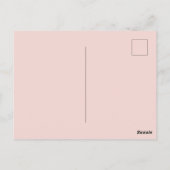 Schattige Boho Seamless Pattern Briefkaart (Achterkant)