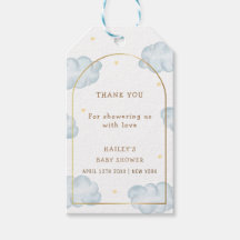 Schattige Boho Star Cloud Arch Boy Baby shower