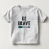 Schattige Boho "WEES DAPPER" Kinder Shirts (Voorkant)