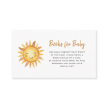 Schattige Boho Zon Baby Shower Boek Verzoek