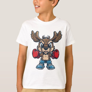 Schattige Boksend Eland T-shirt