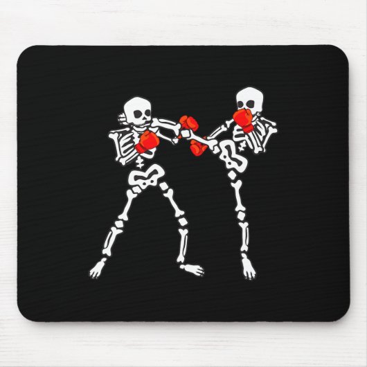 Schattige Bone Kickbox - Voor Cool Mannen En Vrouw Muismat (Voorkant)