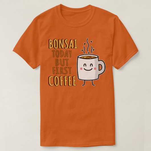 Schattige Bonsai T-shirt (Design voorkant)