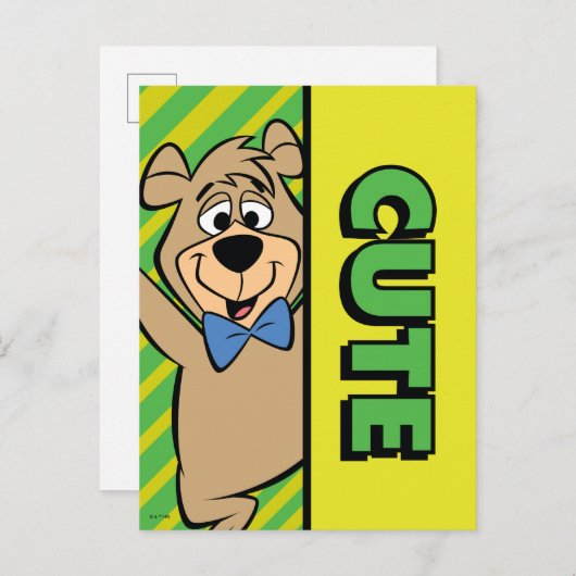 Schattige Boo-Boo-Beer Briefkaart (Voorkant / Achterkant)