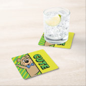 Schattige Boo-Boo-Beer Kartonnen Onderzetters (Insitu)