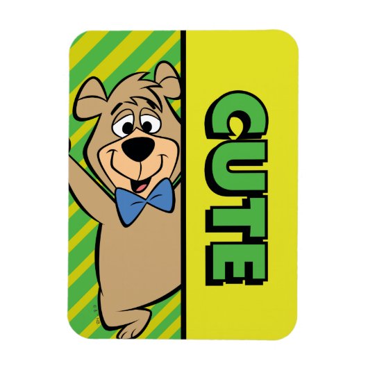 Schattige Boo-Boo-Beer Magneet (Verticaal)