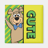 Schattige Boo-Boo-Beer Magneet (Voorkant)