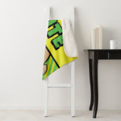 Schattige Boo-Boo-Beer Sherpa Deken (In situ)