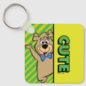 Schattige Boo-Boo-Beer Sleutelhanger (Voorkant)