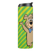 Schattige Boo-Boo-Beer Thermosbeker (Gedraaid links)