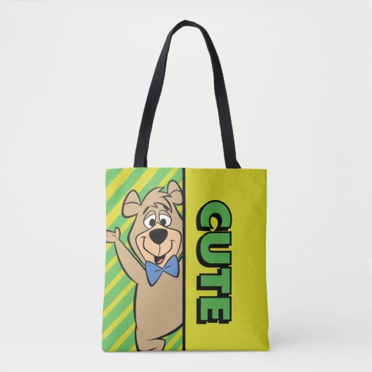 Schattige Boo-Boo-Beer Tote Bag (Voorkant)