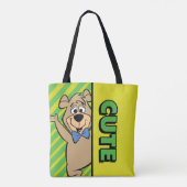 Schattige Boo-Boo-Beer Tote Bag (Achterkant)