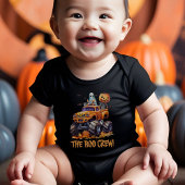 Schattige Boo Crew Modern Family Matching Hallowee Romper