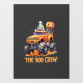 Schattige Boo Crew Moderne Jack O Lantern Hallowee Raamsticker (Vel)