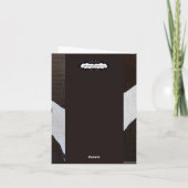 Schattige Boo Ghosts Halloween Wenskaart Kaart (Achterkant)