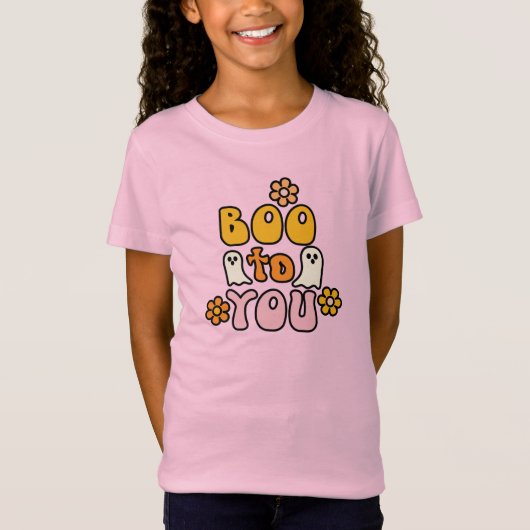 Schattige Boo to You Halloween T-shirt (Voorkant)