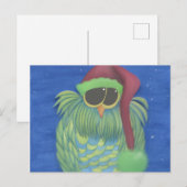 Schattige boomgaard met Santa Hat Briefkaart (Voorkant / Achterkant)