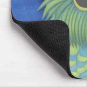 Schattige boomgaard met Santa Hat Muismat (Hoek)