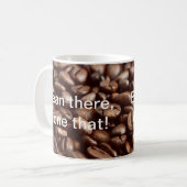 Schattige boon daar, klaar mee! koffiemok (Voorkant links)