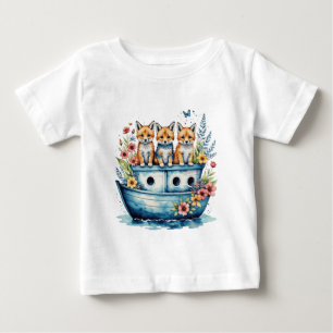 Schattige bootje met dieren