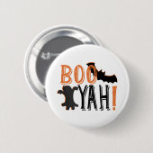 schattige booyah halloween ronde button 5,7 cm (Voorkant /achterkant)