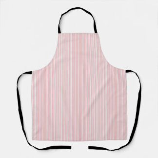 Schattige Bord Roze Snoep Gestreept Schort